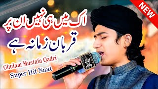 New Super Hit Naat 2023 || Ek Main Hi Nahi Un Par Qurban Zamana Hai || Ghulam Mustafa Qadri