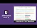 Bootstrap tutorial for beginners 11 - How to use alert and progress-bar using bootstrap in html?