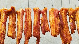 Cách làm thịt ba chỉ phơi một nắng thơm vàng giòn đơn giản dễ làm để được lâu