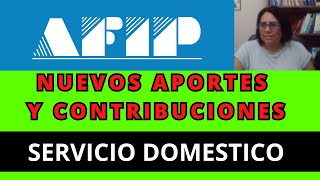 🚀Nuevos Valores vigentes aportes Servicio Domestico !!! tutorialesafip #tramitesafip #noticiasafip