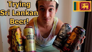 German Trying Sri Lankan Beer for the First Time || Colombo Vlog 🇱🇰