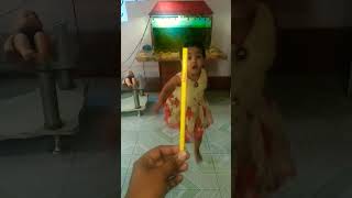 ASMR Playing With Pencil By Cute Baby #shorts #viral #asmr #trending