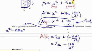 Ca12 - 5.4 (3) Optimization Problems