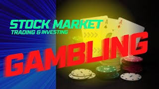 Luck or Skill?  in Gambling and the Stock Market|2022 #shorts