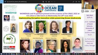 Womenvai \u0026 partners side-event, United Nations Ocean Conference 2022, Lisbon, Portugal