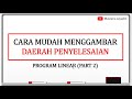 Menggambar Daerah Penyelesaian - Program Linear - Part 2