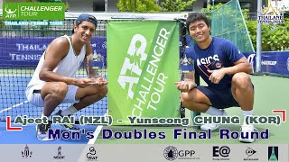 THAILAND TENNIS TOUR ATP CHALLENGER 50K  Men's Doubles Final Round - Yunseong CHUNG /Ajeet RAI (NZL)