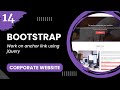 Bootstrap #14 - Work on anchor link using jQuery