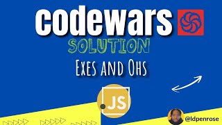 Codewars: Exes and Ohs | JavaScript