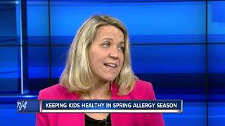Keeping kids healthy in spring allergy season