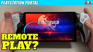 Final Fantasy XVI on  PlayStation Portal -  Remote Play Impressions