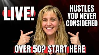 🔥 [Live] Side Hustles Over 50 — Let’s Find ONE That Fits You