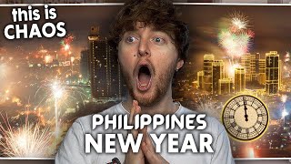 THIS IS CHAOS! (Philippines New Year Fireworks - Manila 2025 | Reaction)