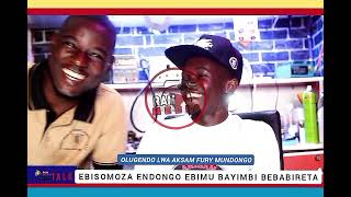 AKSAM FURY ATUBULIDDE EBISOMOZA ABAYIMBI BA UGANDA NEBATUUKA OKUGENDA EBULAYA BIBINO.