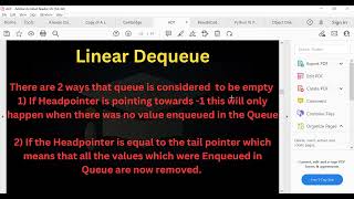 9618 - Python video tutorial Class 6 (Part 3 - Linear Vs Circular Queues) - Python tutor