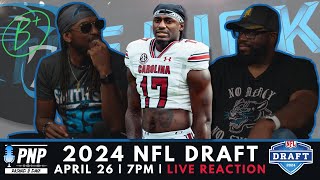 Live 2024 NFL Draft WATCH PARTY || DAY 2 (2nd & 3rd Round)
