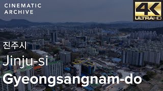 경상남도 진주시 남강 산책로 따라 5K 고화질 드론으로 둘러보기 / 5K Drone at Jinju-si, Gyeongsangnam-do