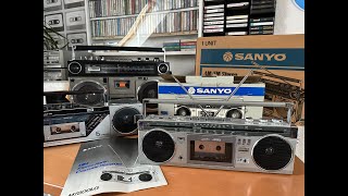 SANYO M-7800 LG. Unboxing, unpacking, awesome find! Golden 80s 4 ever.