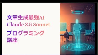 現状最強文章生成AI Claude 3.5 Sonnet プログラミング講座