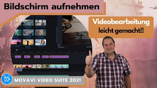 Movavi Screen Recorder 21 - Video Suite 2021/Video Editor deutsches Tutorial/Anleitung