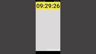 Digital clock python code | Pydroid 3 | Mobile| #shorts #tkinter #python #programming