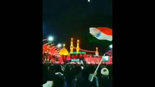 15 August || Indian flag in Karbala