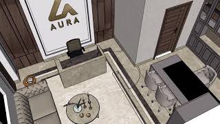 (3D ANIMATION) Office design (advocate)