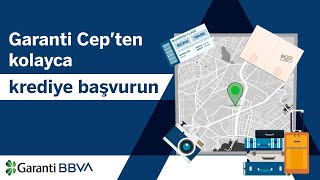 Garanti Cep'ten kolayca krediye başvurun