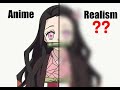 Drawing Nezuko in 2 different styles | how to draw Nezuko | drawing anime girl ✨ #drawing