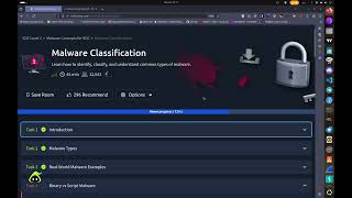 Malware Classification TryHackMe WalkThrough
