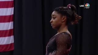 Simone Biles Floor 2019 US Gymnastics Championships Day 2 60fps