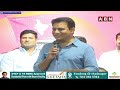 🔴live minister ktr live abn telugu