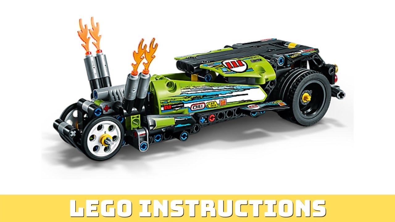 LEGO Instructions | Technic | 42103 B-model | Hot Rod - YouTube