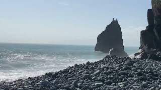 Ampere Beach And Rock Formations