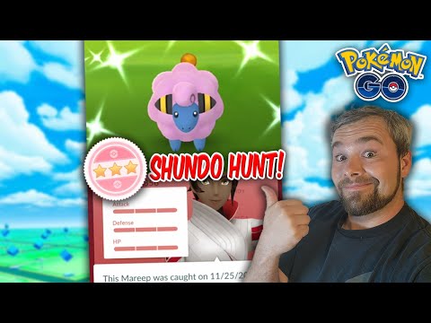 Shundo Mareep Hunt! But THIS made it more difficult… (Pokémon GO)