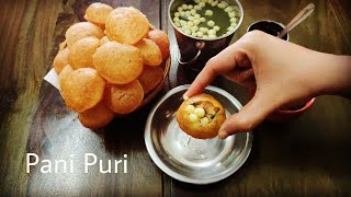 Homemade Pani Puri Recipe | Golgappa Recipe | Lockdown Recipe | The Veggie Rasoi