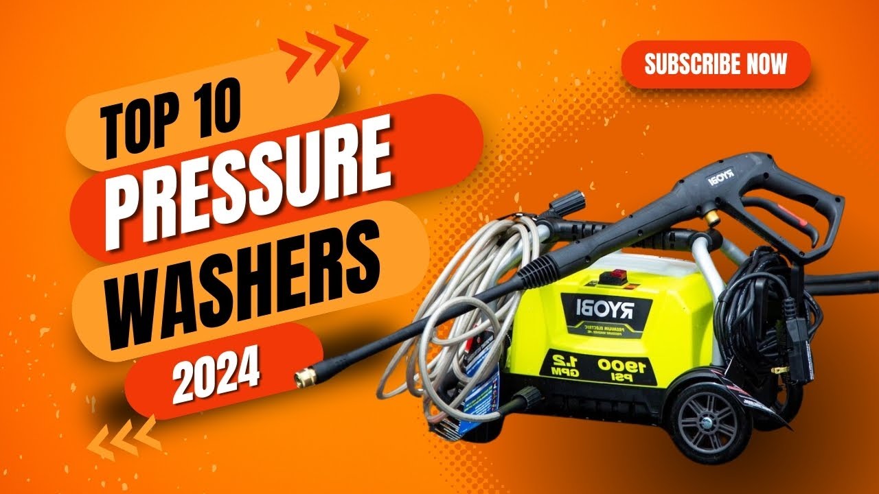 Best Pressure Washers 2024 | Top 10 Pressure Washers Reviews - YouTube