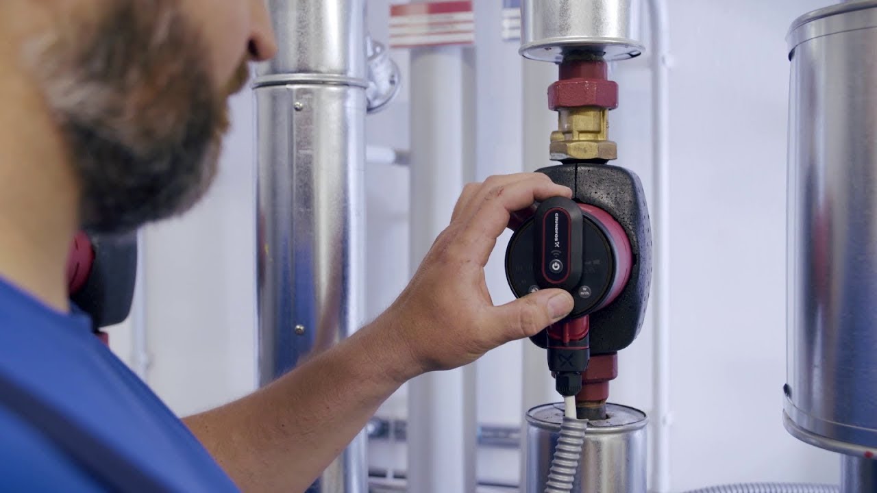 So Einfach Geht Der Hydraulische Abgleich Mit Der Grundfos ALPHA2 - YouTube