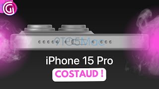 iPhone 15 Pro :  un bloc photo costaud !