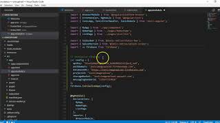 Ionic 3 Firebase tutorial 6 how to setup firebase in ionic