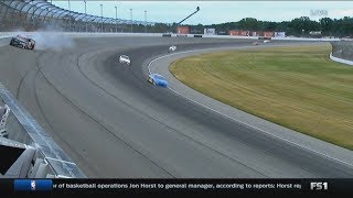 ARCA Racing Series 2017. Michigan International Speedway. Zane Smith Hard Crash + Interview