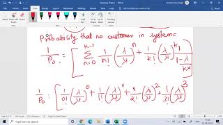 Queuing Theory Multiple Server Model-MBA/MCOM