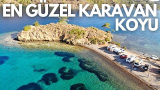 TÜRKİYE'NİN EN GÜZEL KARAVAN \u0026 ÇADIR KAMP YERİ / Marmaris Bencik Koyu