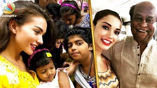 Amy Jackson celebrates her birthday with orphan kids | Rajini's Enthiran 2.0 | Hot Tamil Cinema News