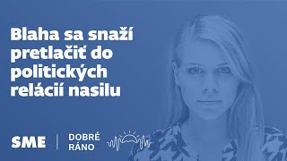 Dobré ráno: Blaha sa snaží pretlačiť do politických relácií nasilu (28. 2. 2023)