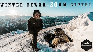 -20 GRAD / WINTER BIWAK am GIPFEL auf 2400 METER / Defence 6