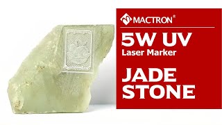 Mactron Laser | 5W 3D UV Laser Engraving Machine for Jade Stone