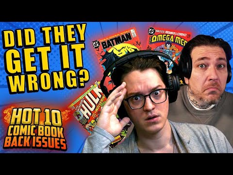 Did Key Collector Make a Mistake?! Hot10 Comic Book Back Issues ft. @GemMintCollectibles
