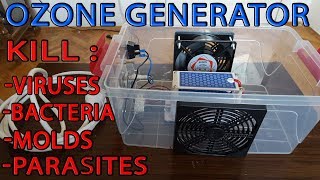 How to make OZONE GENERATOR, AIR CLEANER-OZONER