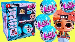 Box Of NEW LOL Surprise BOYS Mystery Blind Bags ! (Almost)  Set -